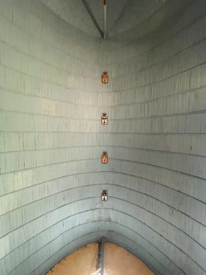 Voûte de la chapelle Notre-Dame de La Faigne